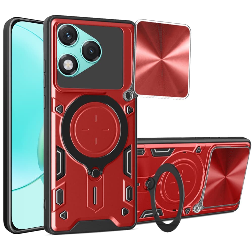 Techsuit CamGuard Pro Honor 400 Lite červená - náhled 1