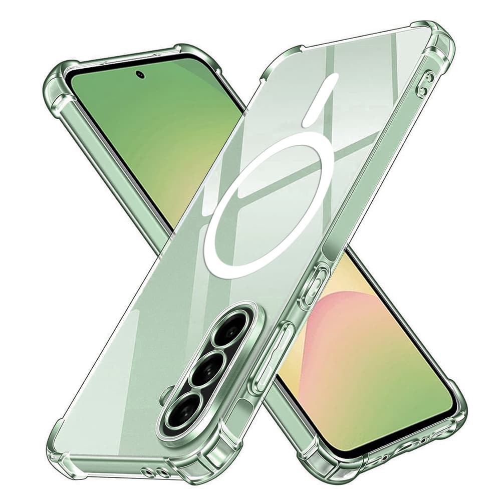 Techsuit Shockproof průhledný silikonový MagSafe pro Samsung Galaxy A56 5G průhledný - náhled 1