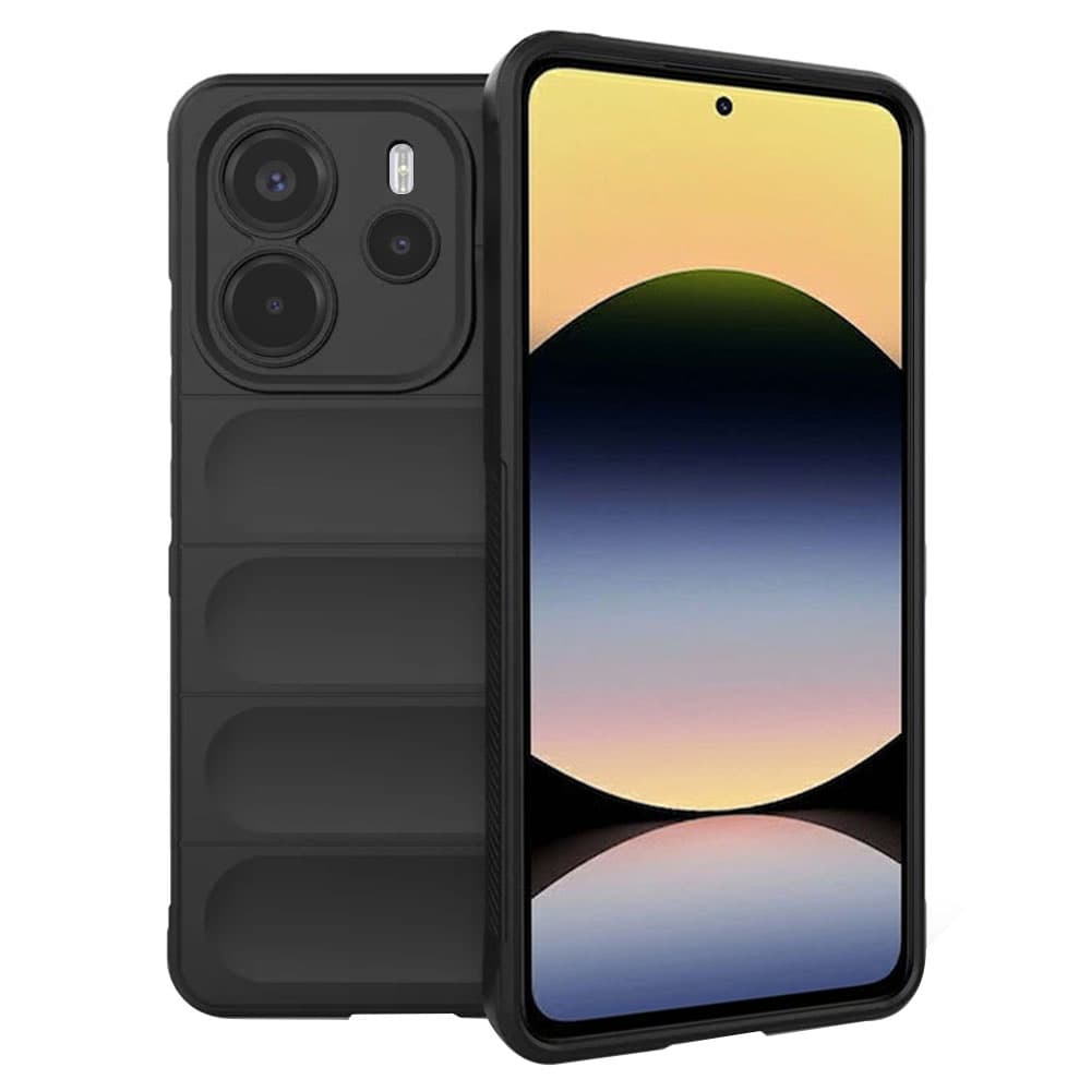 Ochranný kryt Techsuit Magic Shield pro Xiaomi Redmi Note 14 4G černý - náhled 1