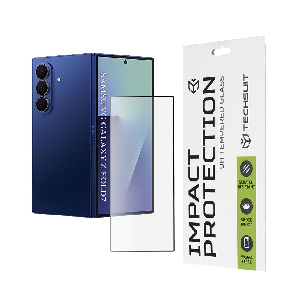 Ochranné sklo na displej Techsuit 111D Samsung Galaxy Z Fold7 černé - náhled 1