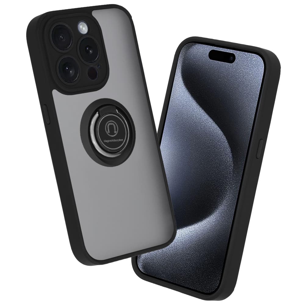 Techsuit Glinth pouzdro pro iPhone 15 Pro černé - náhled 1
