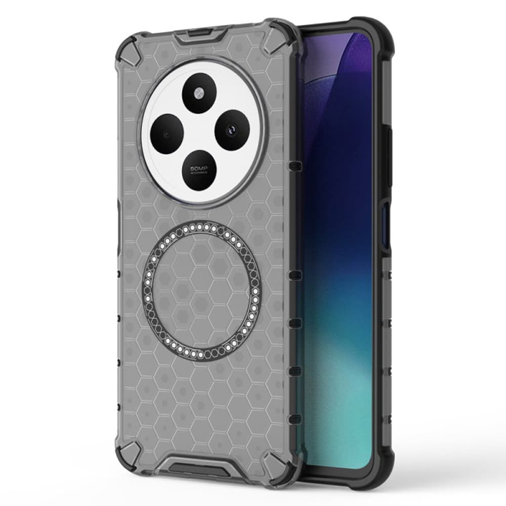 Techsuit HoneyComb Shield MagSafe pro Xiaomi Redmi 14C Poco C75 černá - náhled 1