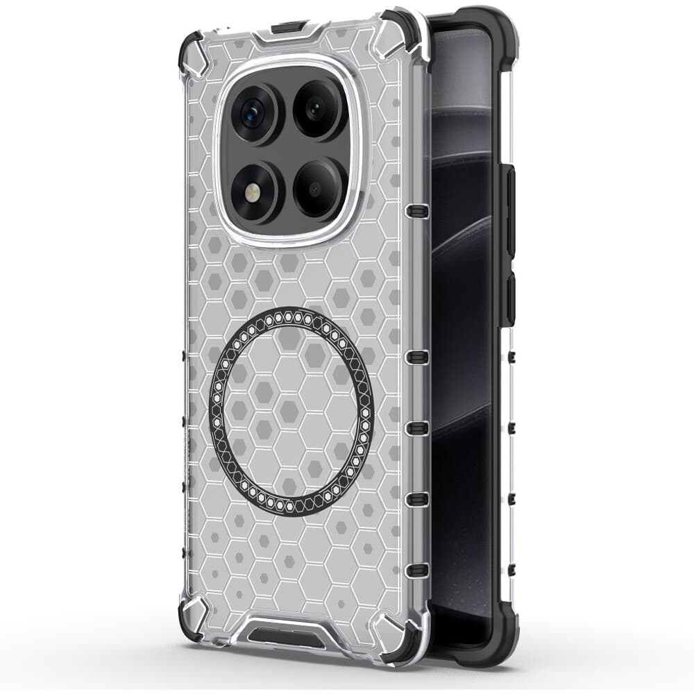 Techsuit HoneyComb Shield MagSafe pro Xiaomi Redmi Note 14 Pro 4G bílý - náhled 1