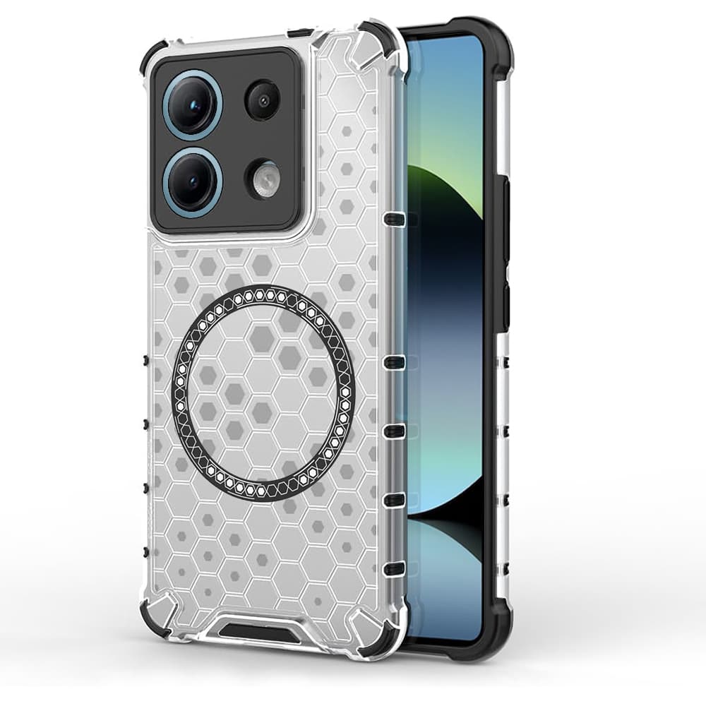 Techsuit HoneyComb Shield MagSafe pro Xiaomi Redmi Note 14S bílý - náhled 1