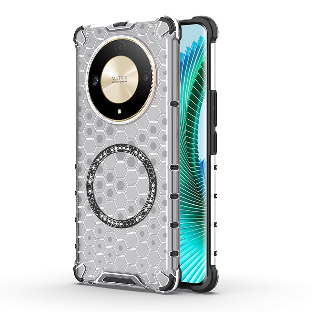 Techsuit HoneyComb Shield MagSafe pro Honor Magic6 Lite bílý - náhled 1