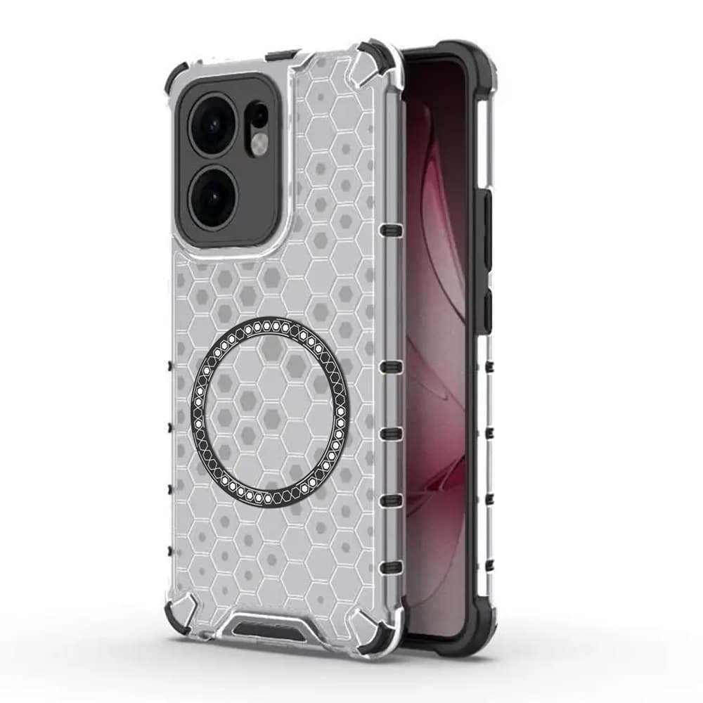 Techsuit HoneyComb Shield MagSafe pro Oppo Reno13 F/FS 4G/5G bílý - náhled 1