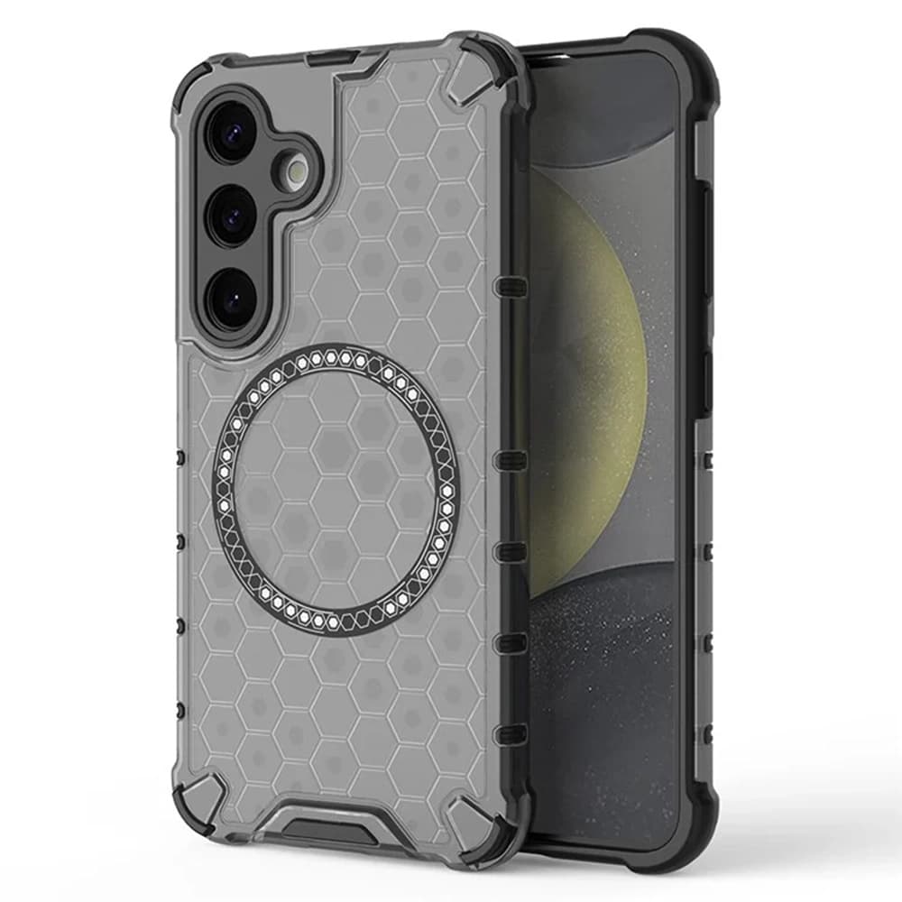 Techsuit HoneyComb Shield MagSafe pro Samsung Galaxy S24 černá - náhled 1