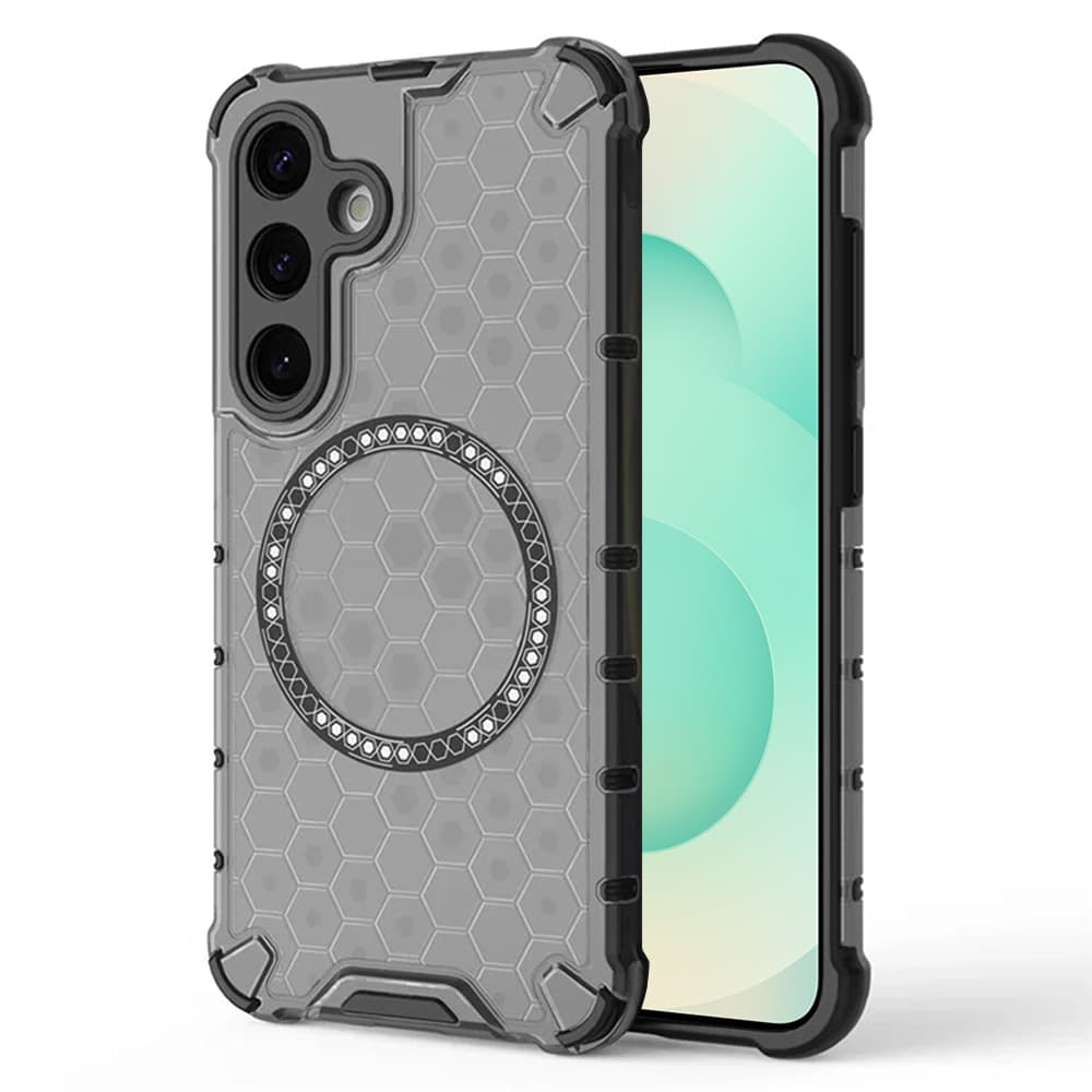 Techsuit HoneyComb Shield MagSafe pro Samsung Galaxy S25 Plus černá - náhled 1