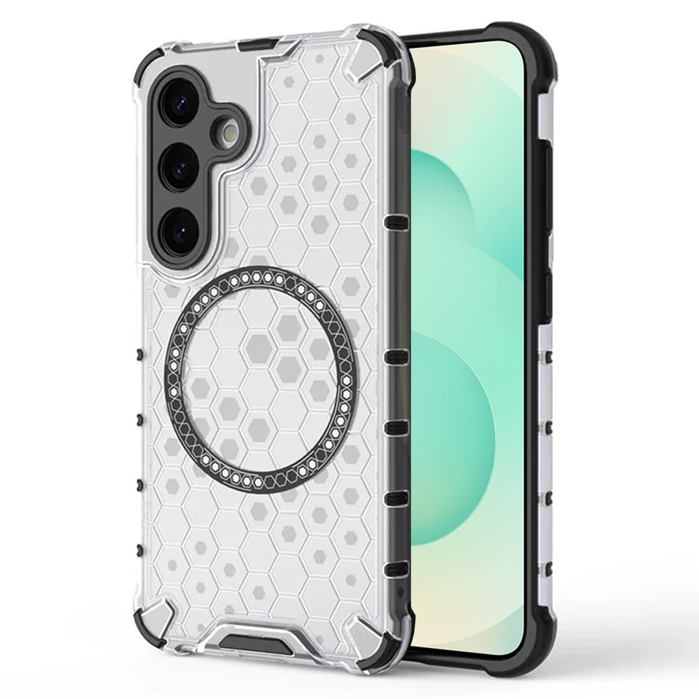 Techsuit HoneyComb Shield MagSafe pro Samsung Galaxy S25 Plus bílý - náhled 1