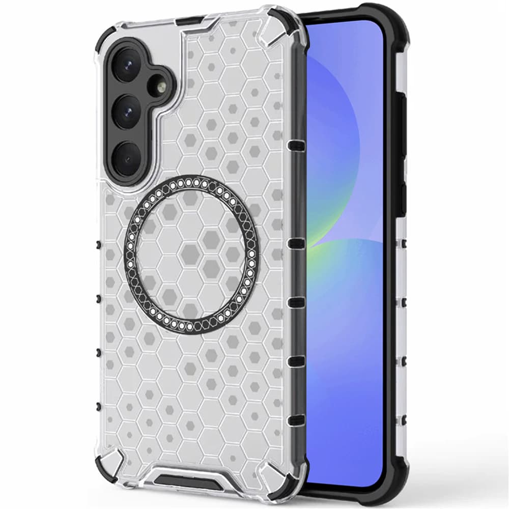 Techsuit HoneyComb Shield MagSafe pro Samsung Galaxy A36 5G bílý - náhled 1