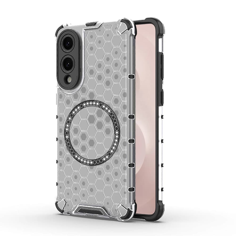 Techsuit HoneyComb Shield MagSafe pro Samsung Galaxy S25 Edge bílý - náhled 1