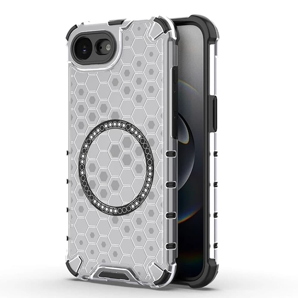 Techsuit HoneyComb Shield MagSafe pro iPhone 16e bílý - náhled 1