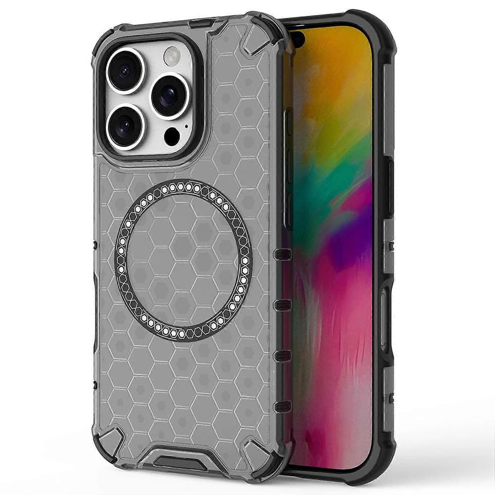 Techsuit HoneyComb Shield MagSafe pro iPhone 16 Pro Max černý - náhled 1