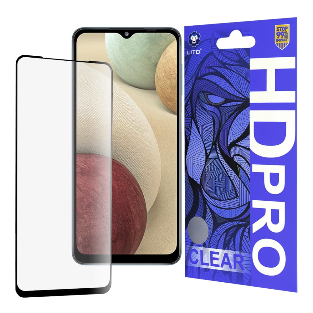 Lito HD Pro Clear pro Samsung Galaxy A12 A12 Nacho A02 M02 M12 F12 A32 5G černá - náhled 1