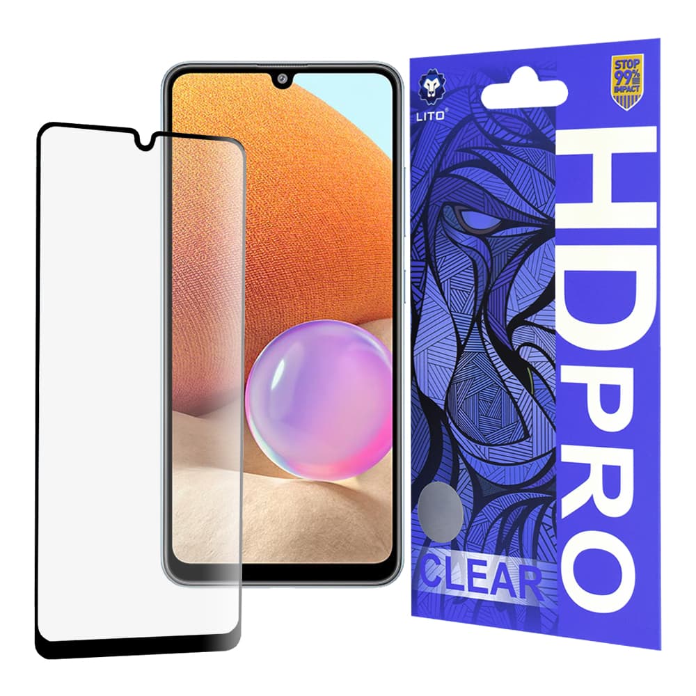 Lito HD Pro Clear pro Samsung Galaxy A32 4G černý - náhled 1