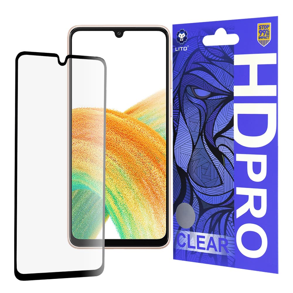 Lito HD Pro Clear pro Samsung Galaxy A33 5G černý - náhled 1