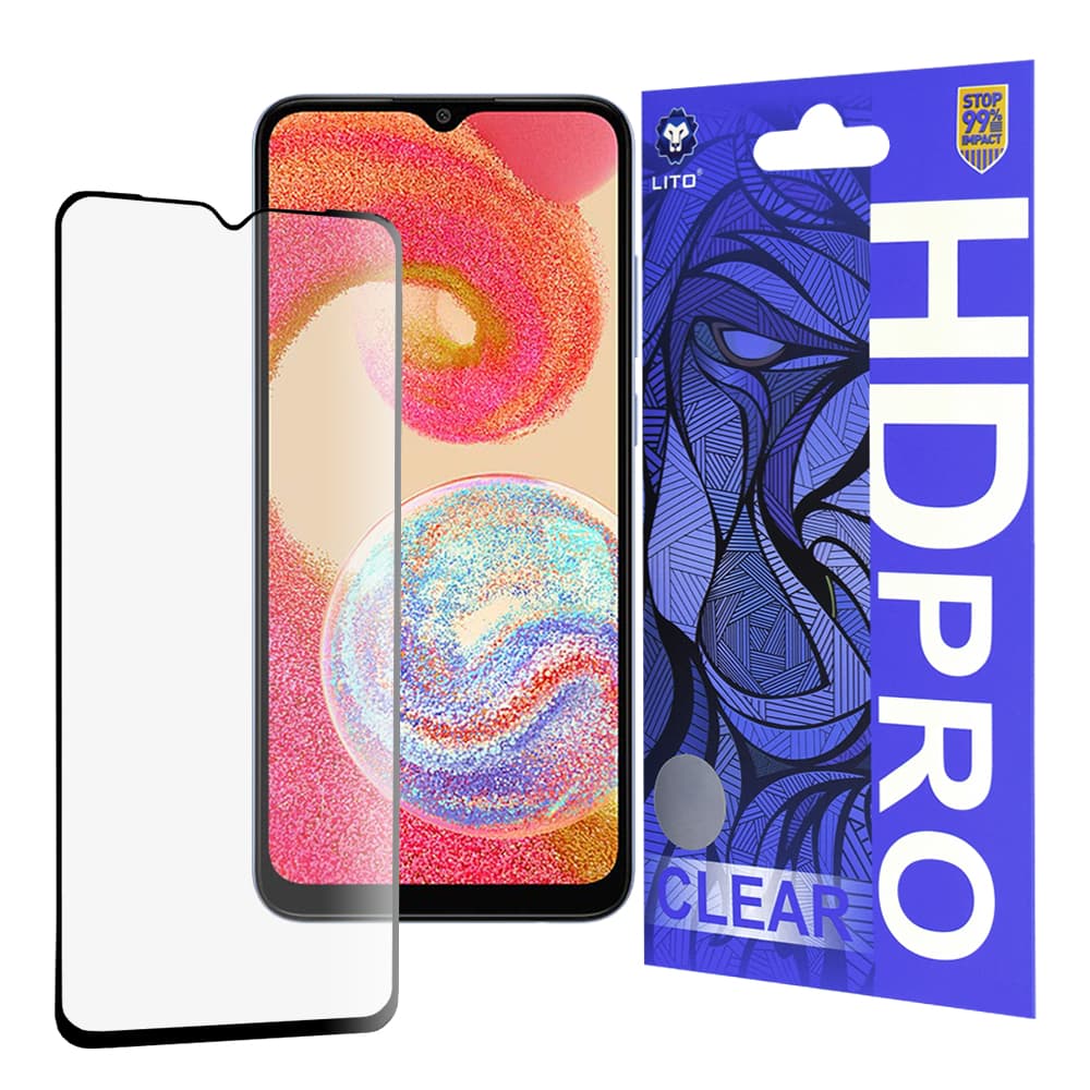 Lito HD Pro Clear pro Samsung Galaxy A04e M04 černá - náhled 1