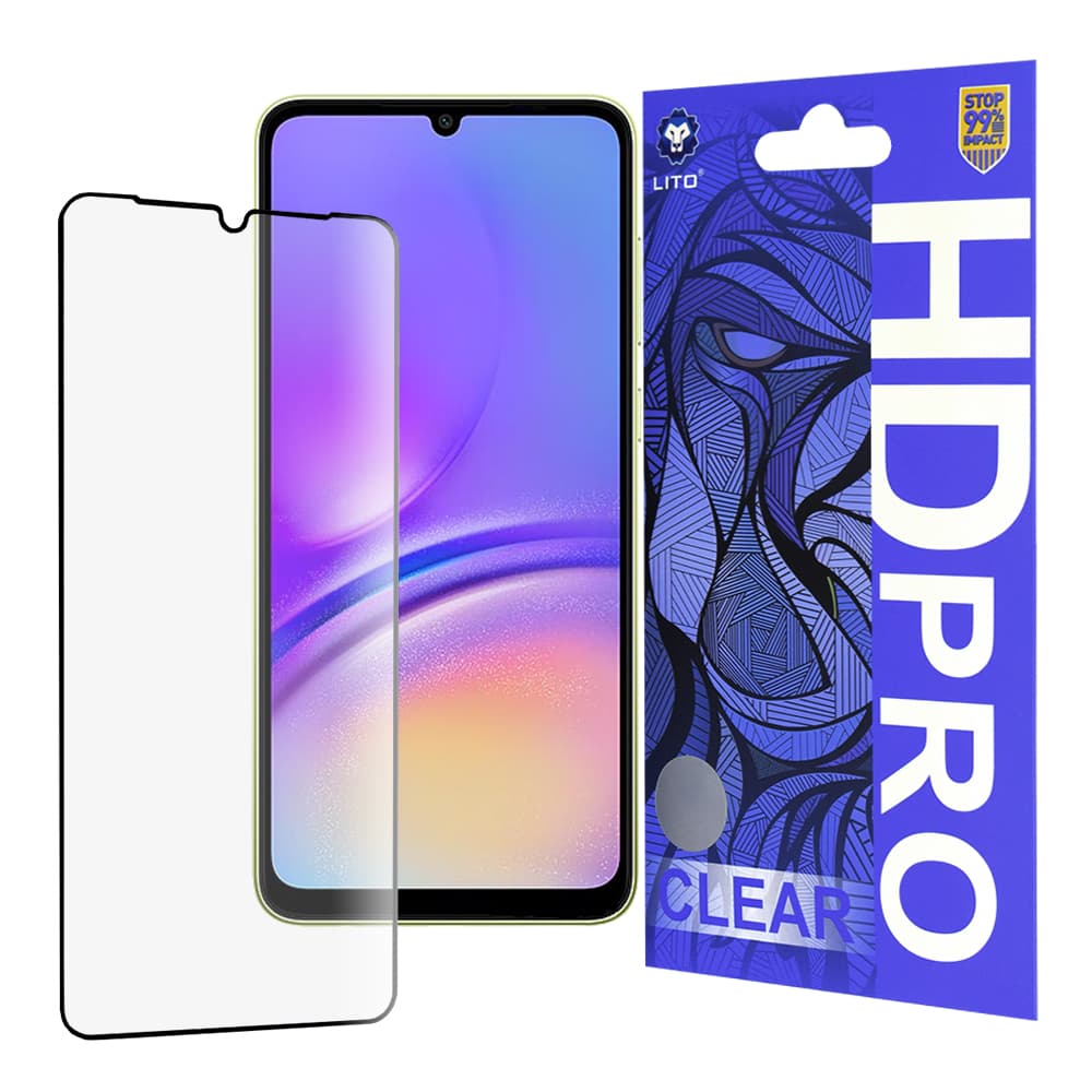 Lito HD Pro Clear pro Samsung Galaxy A05 černý - náhled 1