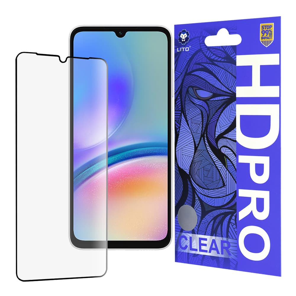 Lito HD Pro Clear pro Samsung Galaxy A05s černý - náhled 1