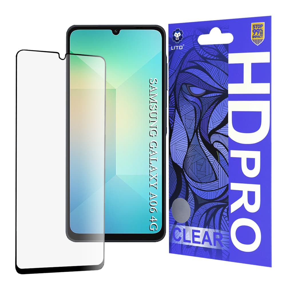 Lito HD Pro Clear pro Samsung Galaxy A06 4G A06 5G A07 4G černá - náhled 1