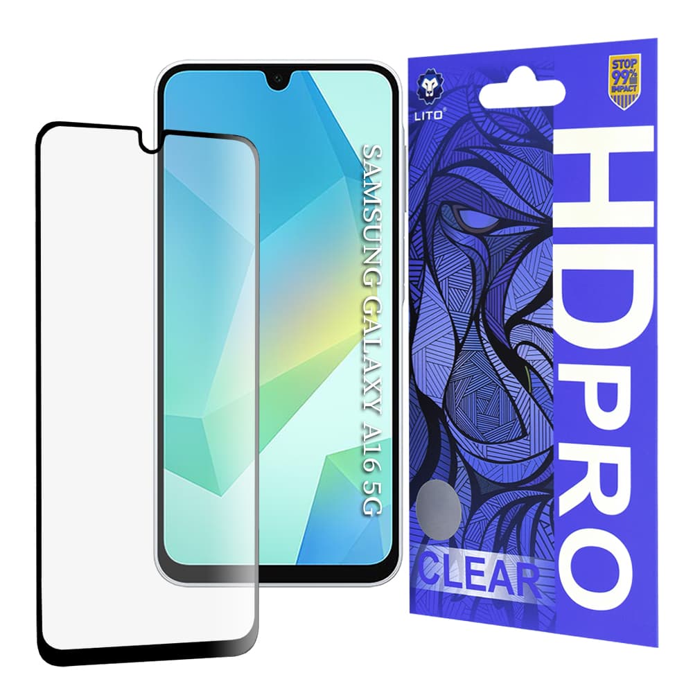 Lito HD Pro Clear pro Samsung Galaxy A16 A17 černá - náhled 1