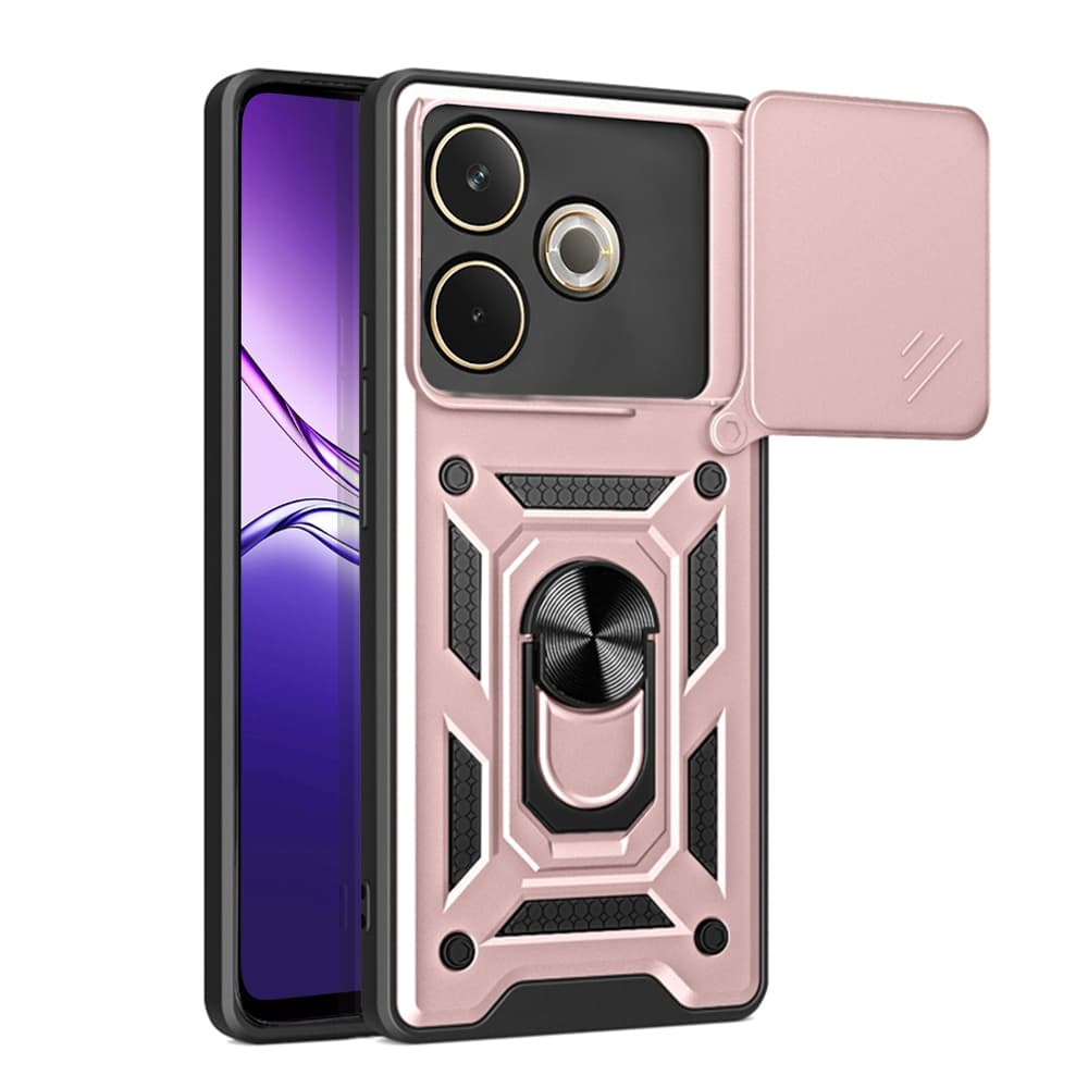 Techsuit CamShield Series Oppo A5 Pro 4G / A5 Pro 5G růžově zlatý - náhled 1