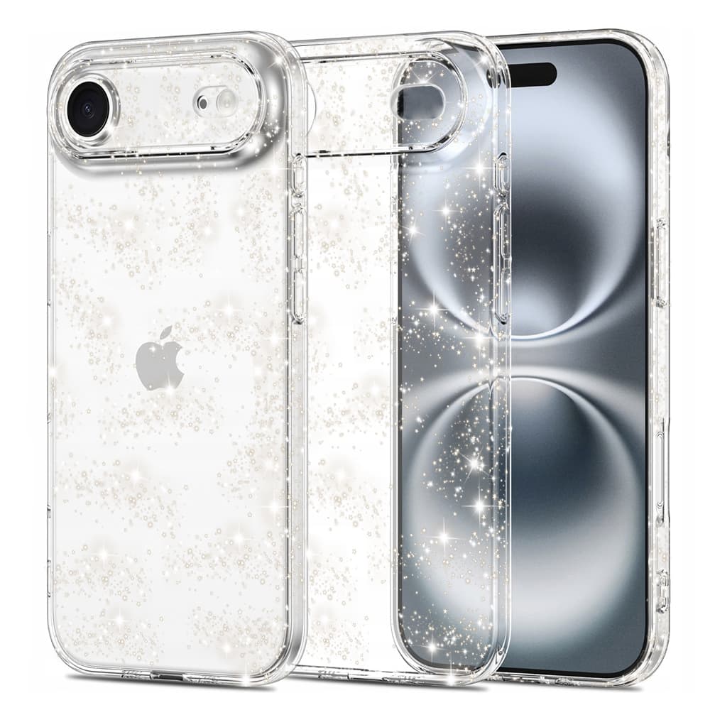 Techsuit SparkleSkin Series iPhone 17 Air průhledný obal - náhled 1
