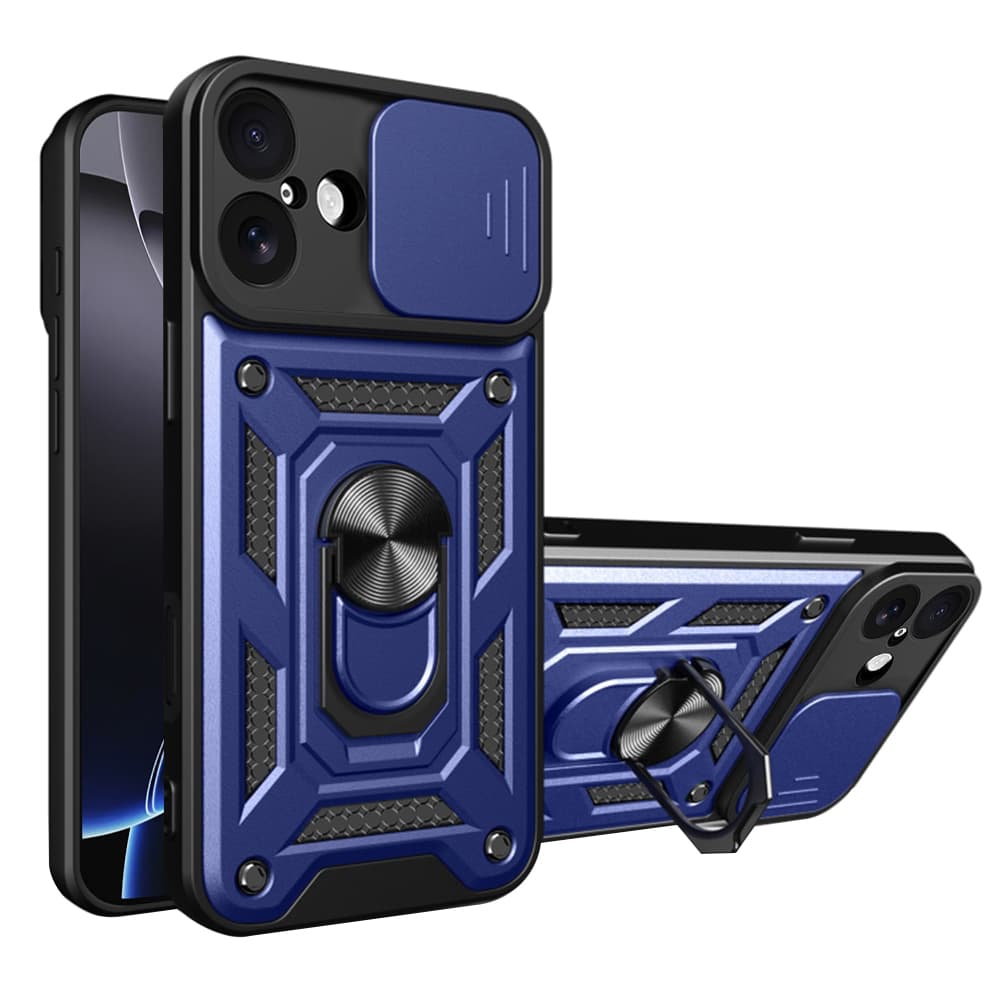 Techsuit CamShield Series iPhone 17 modrý - náhled 1