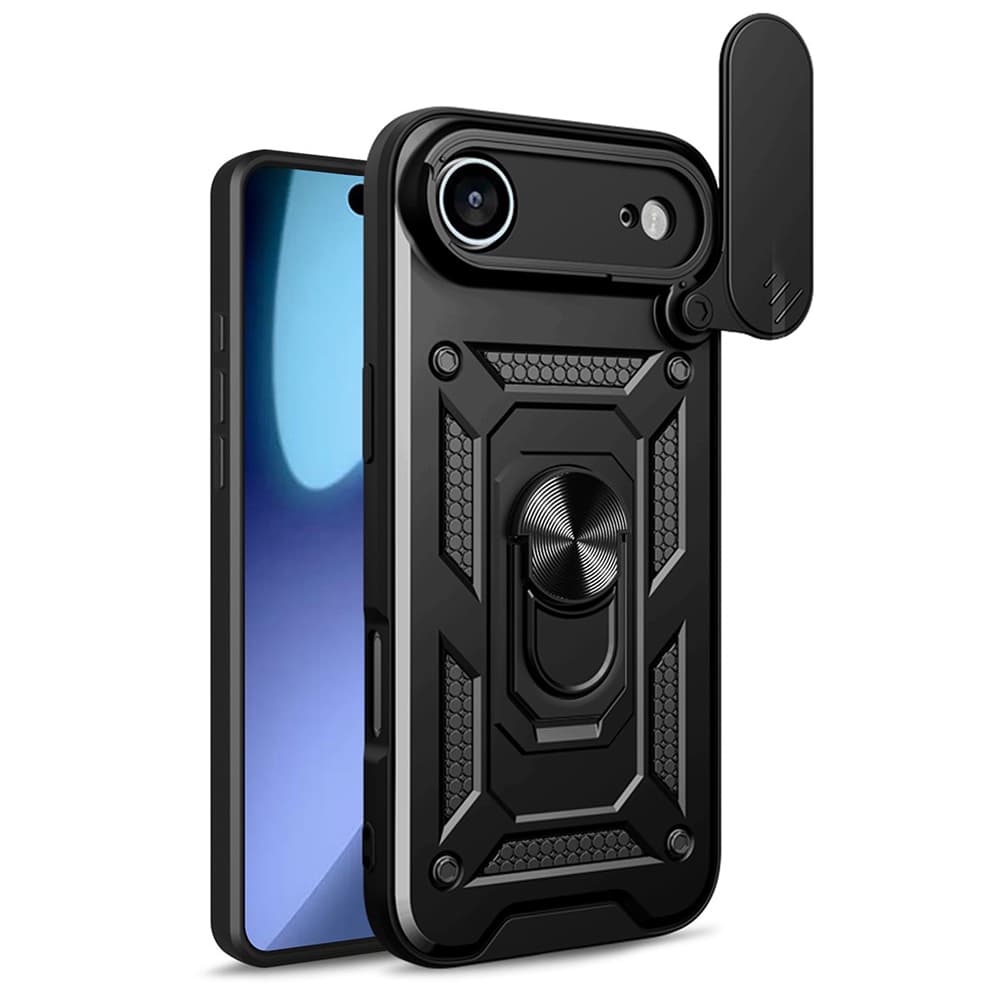 Techsuit CamShield Series pouzdro iPhone 17 Air černé - náhled 1
