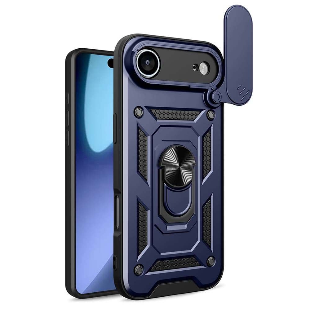 Techsuit CamShield Series pouzdro iPhone 17 Air modré - náhled 1