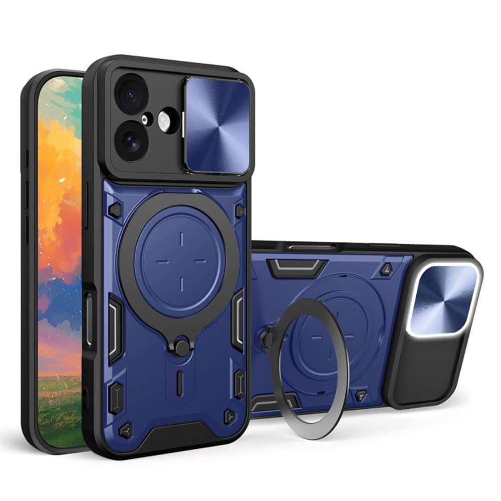 Techsuit CamGuard Pro pro iPhone 17 modrý - náhled 1