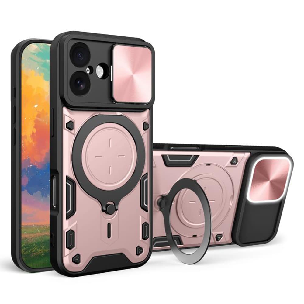 Techsuit CamGuard Pro pro iPhone 17 růžově zlatý - náhled 1