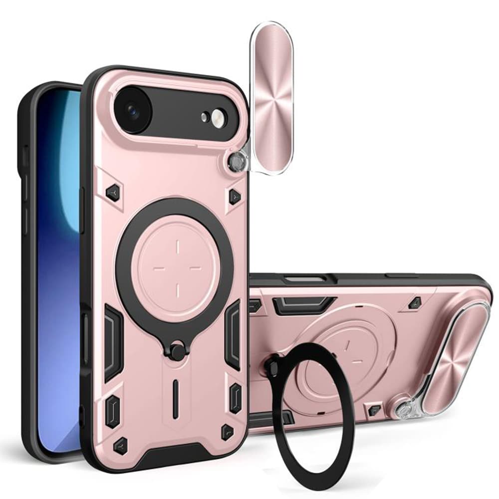 Techsuit CamGuard Pro iPhone 17 Air růžově zlatý - náhled 1
