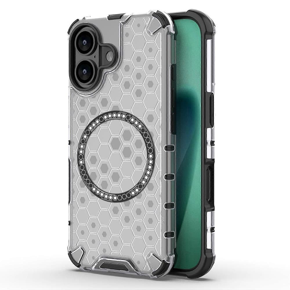 Techsuit HoneyComb Shield MagSafe iPhone 17 bílý - náhled 1