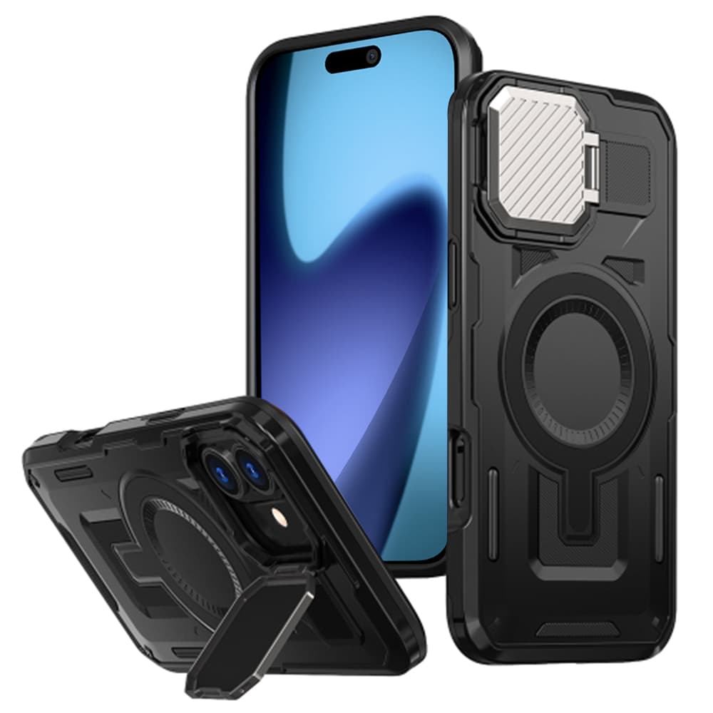 Pouzdro Techsuit CamVault MagSafe pro iPhone 17 černé - náhled 1