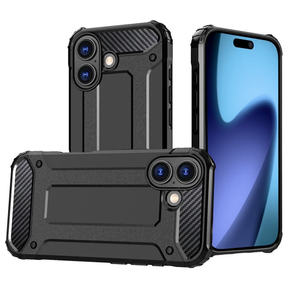 Techsuit Hybrid Armor pro iPhone 17 černý - náhled 1