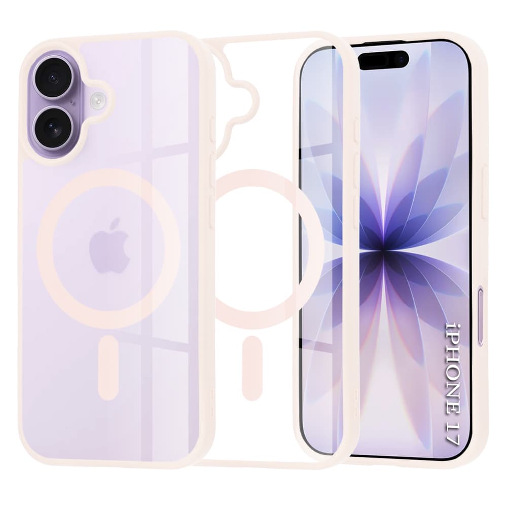 Techsuit MagSafe Pro pro iPhone 17 v růžové barvě - náhled 1