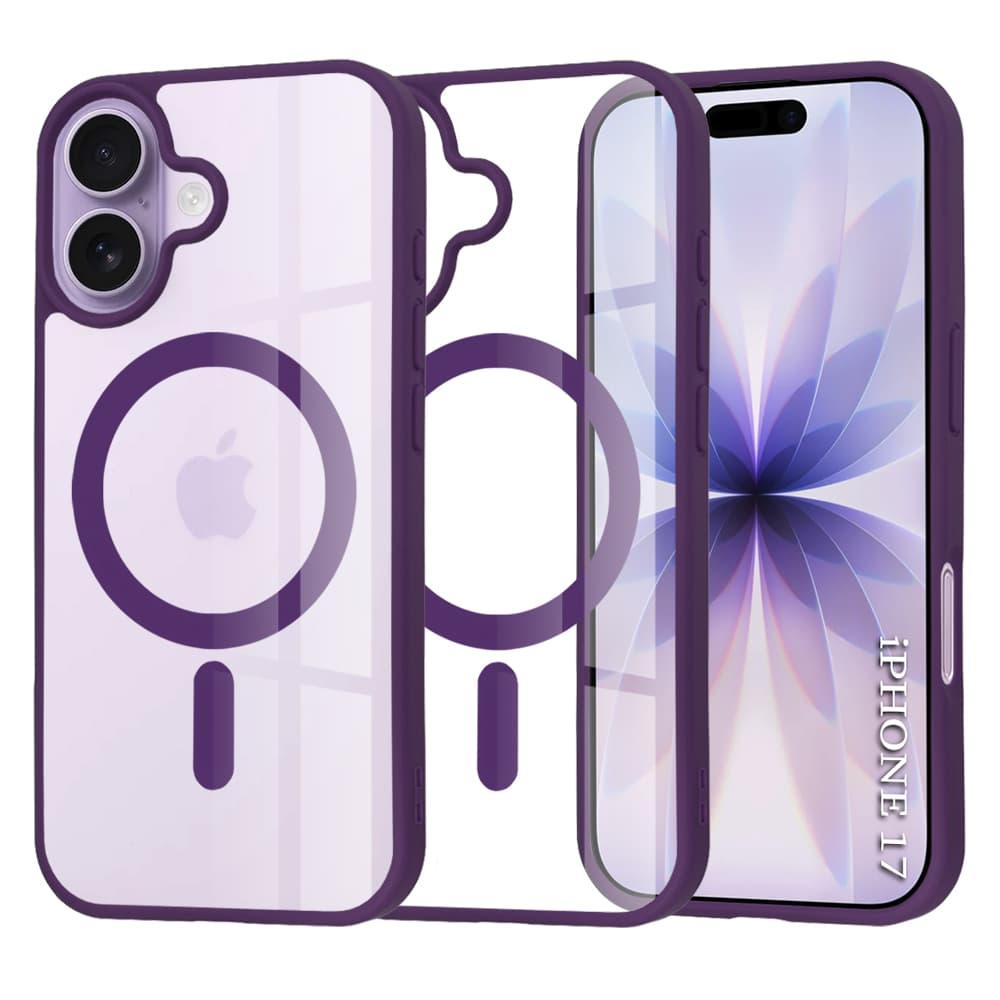 Techsuit MagSafe Pro pro iPhone 17 fialová - náhled 1