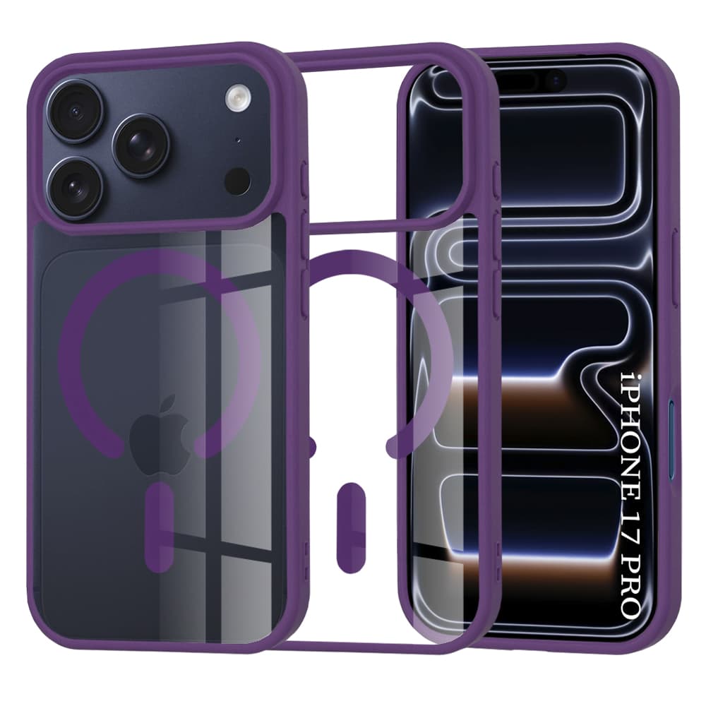 Techsuit MagSafe Pro pro iPhone 17 Pro fialová - náhled 1