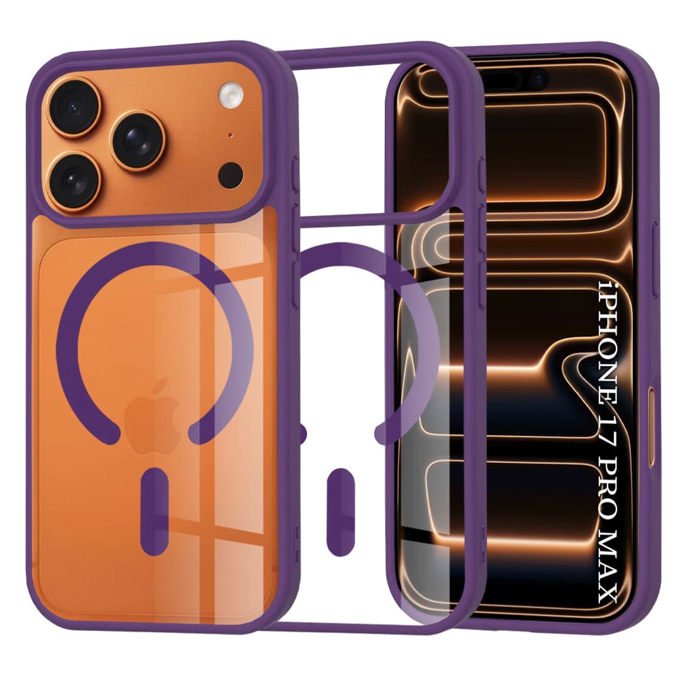 Techsuit MagSafe Pro pro iPhone 17 Pro Max fialový - náhled 1