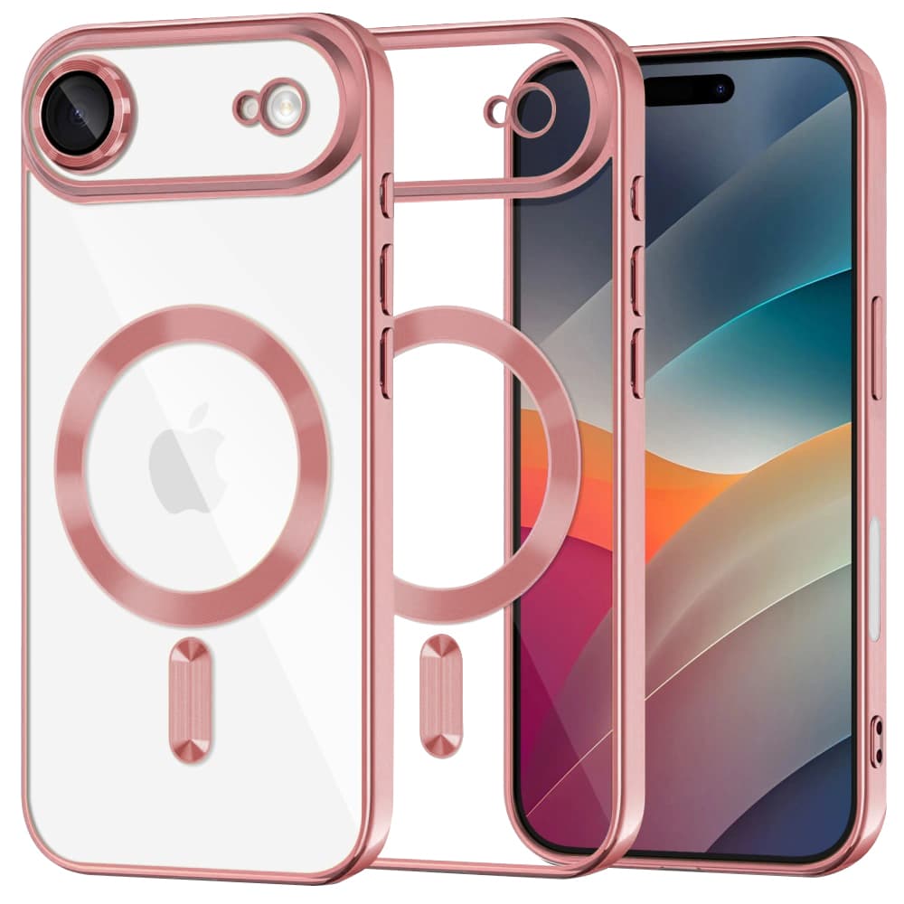 Techsuit Luxury Crystal MagSafe pro iPhone 17 Air růžový - náhled 1