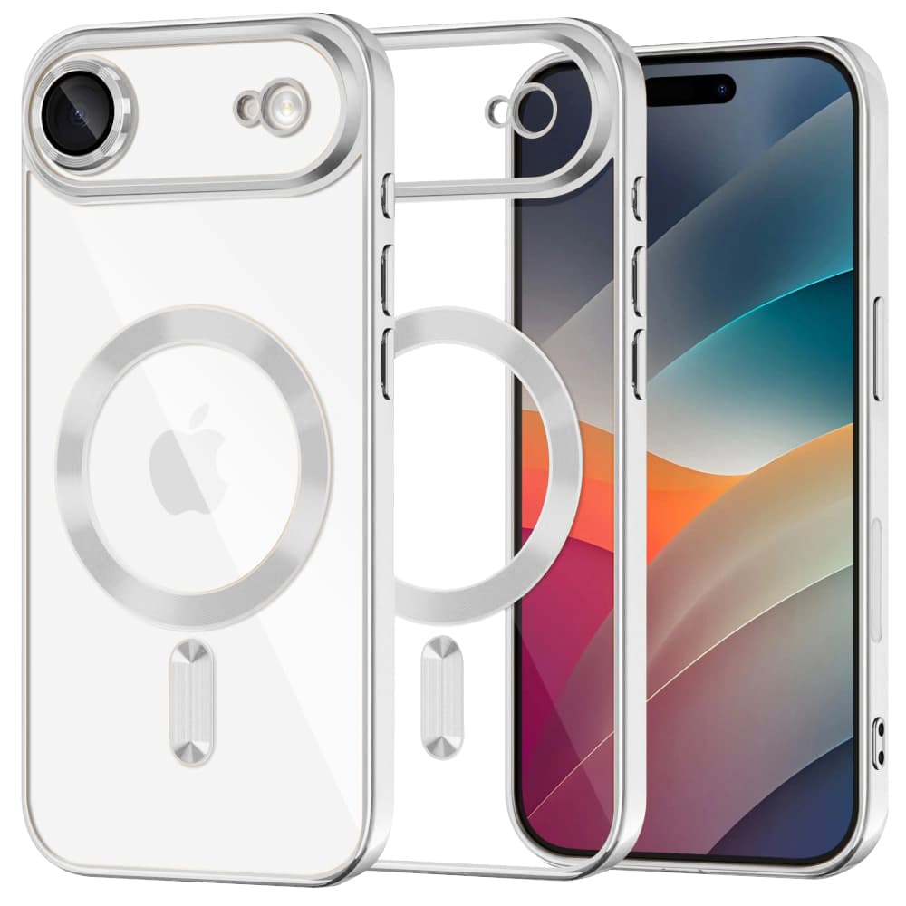 Techsuit Luxury Crystal MagSafe pro iPhone 17 Air stříbrný - náhled 1