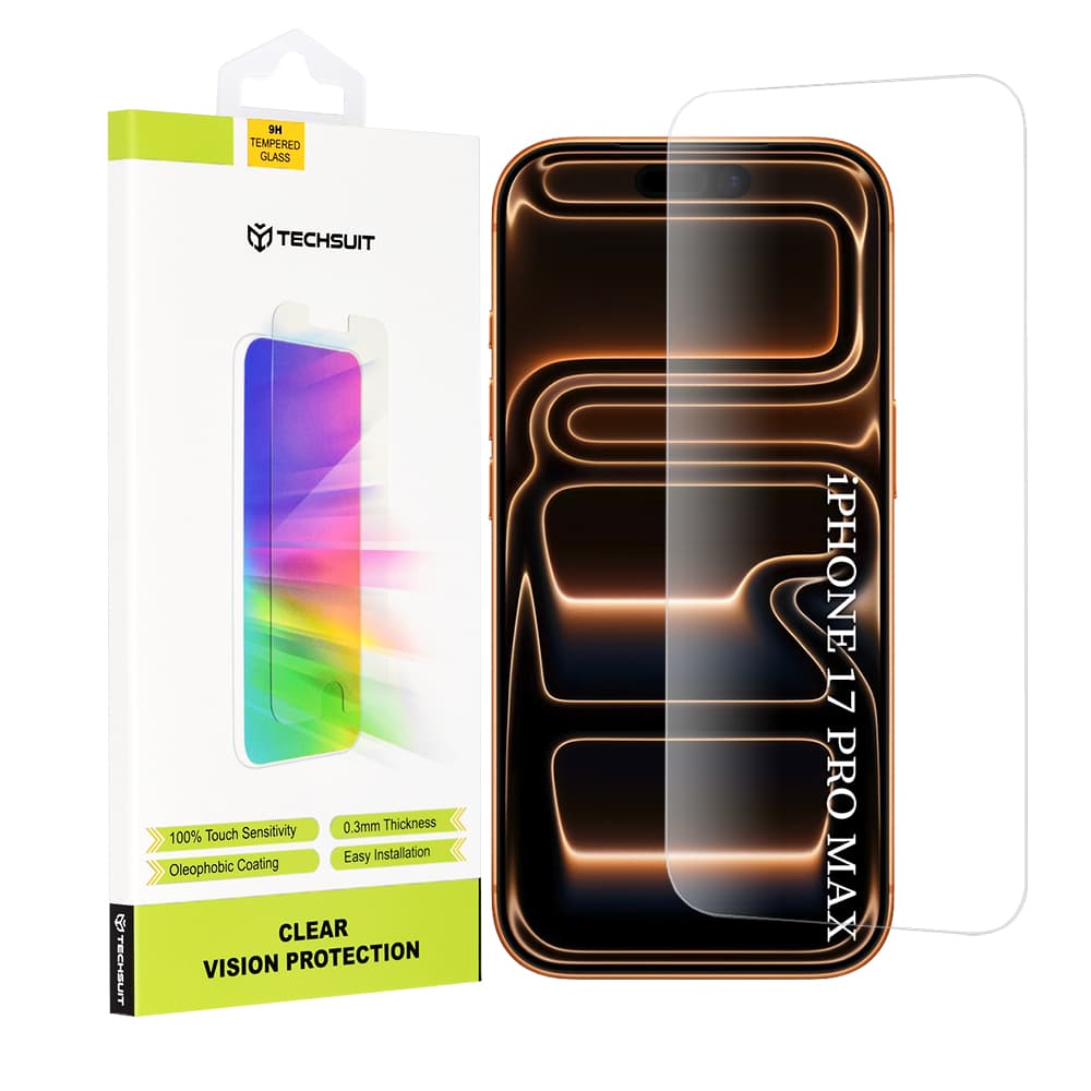 Techsuit Clear Vision Glass pro iPhone 17 Pro Max průhledný - náhled 1