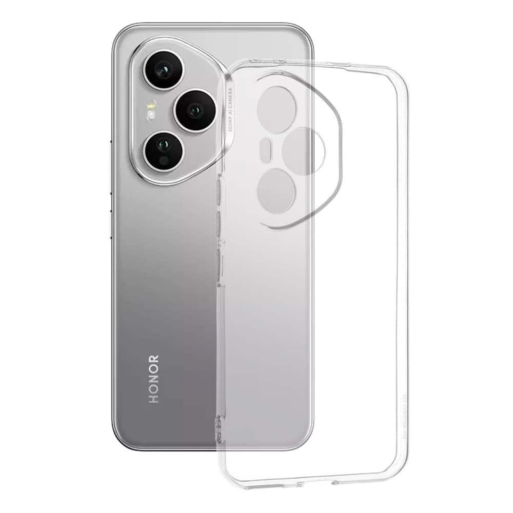 Techsuit silikonové pouzdro Honor 400 Pro průhledné