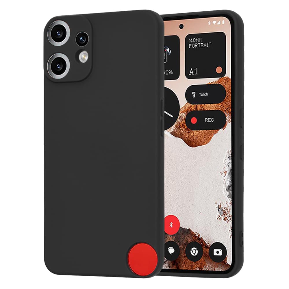 Telefon Nothing CMF Phone 2 Pro černý Techsuit SoftFlex - náhled 1