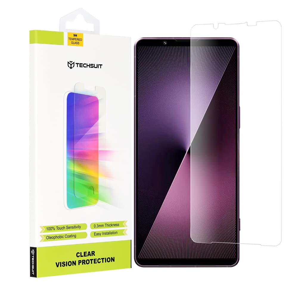 Techsuit Clear Vision Glass pro Sony Xperia 1 VII průhledný - náhled 1