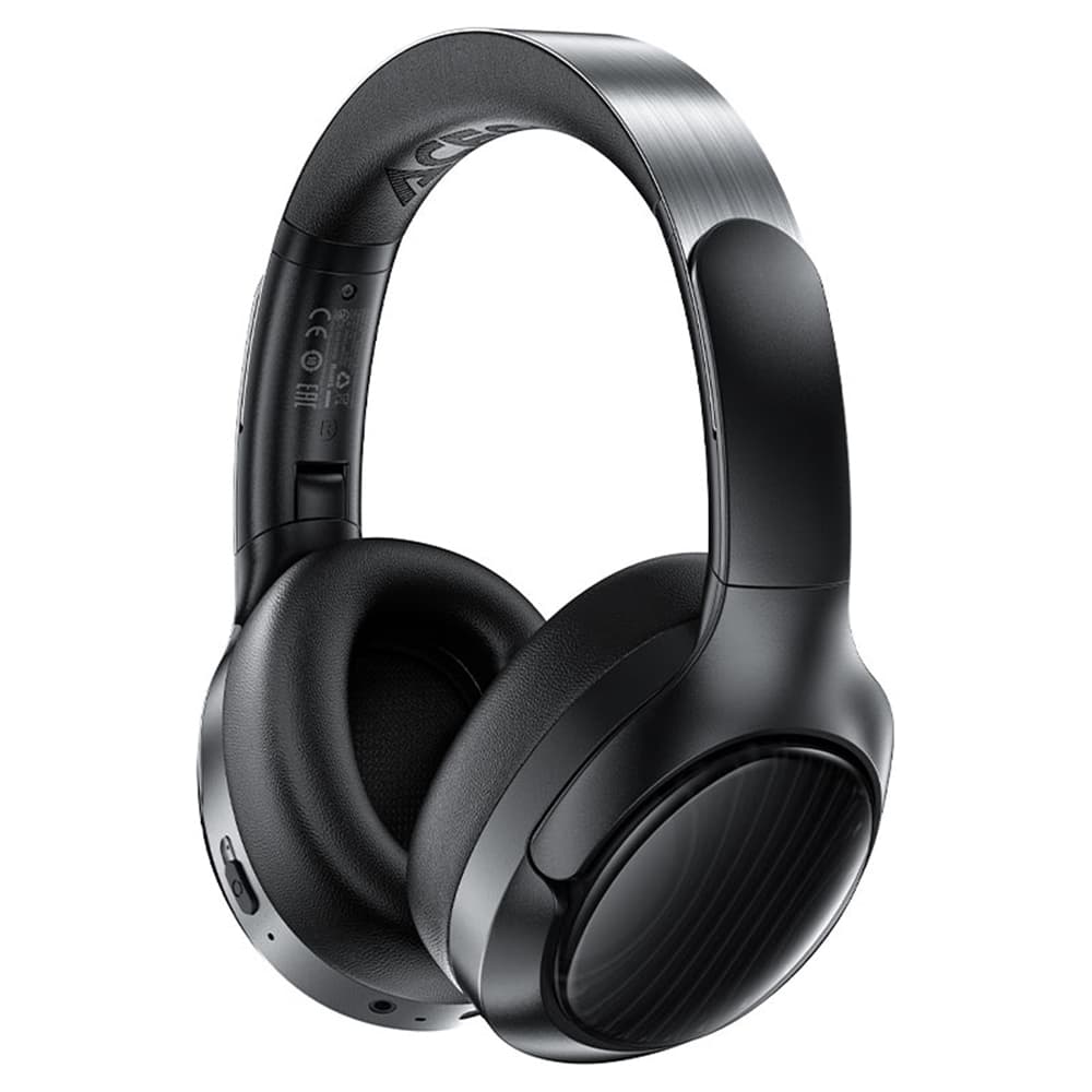 Acefast bezdrátová sluchátka H5 Type-C Bluetooth 5.4 ANC černá