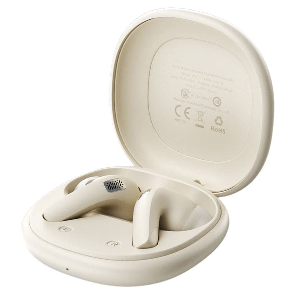 Acefast bezdrátová sluchátka W3 Bluetooth V5.4 ANC ENC IPX4 350mAh khaki - náhled 1