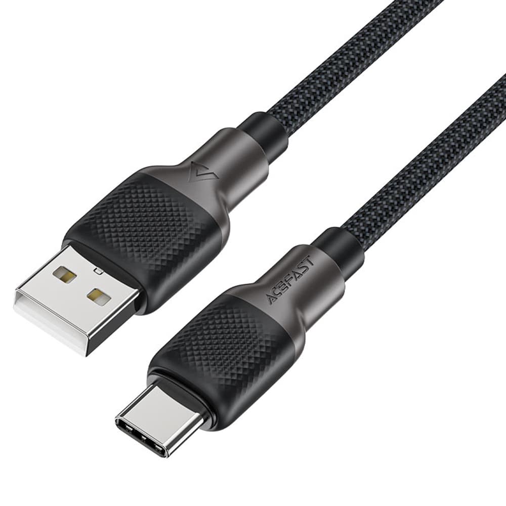 Acefast Datový kabel C10-04 Rychlé nabíjení USB na Type-C 1.2m černý - náhled 1