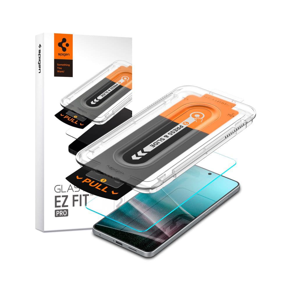Spigen Glas.tR EZ-FIT Pro Samsung Galaxy S25 Edge průhledný - náhled 1